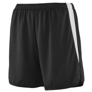 Augusta Sportswear 345 - Short para correr Negro / Blanco