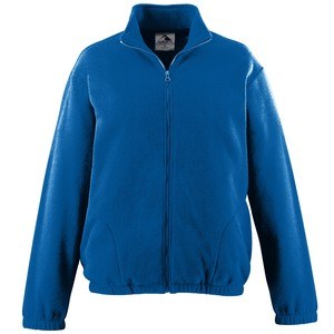 Augusta Sportswear 3540 -  Campera Polar relajada con cierre entero  Real Azul