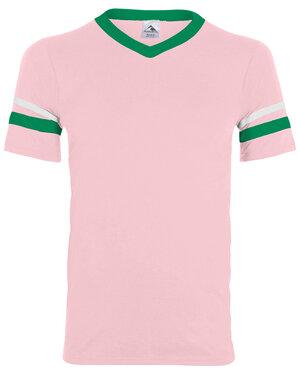 Augusta Sportswear 360 - Remera jersey con mangas con rayas