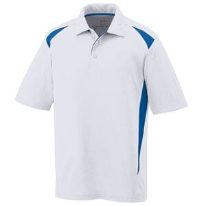 Augusta Sportswear 5012 - Camisa de Polo Premier White/Royal