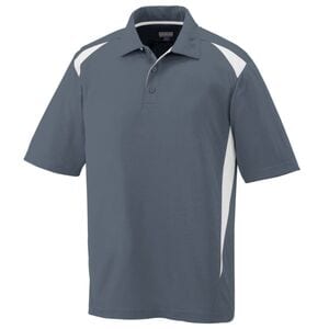 Augusta Sportswear 5012 - Camisa de Polo Premier Graphite/White