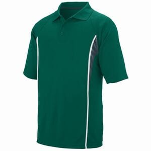 Augusta Sportswear 5023 - Rival Polo Dark Green/ Slate/ White