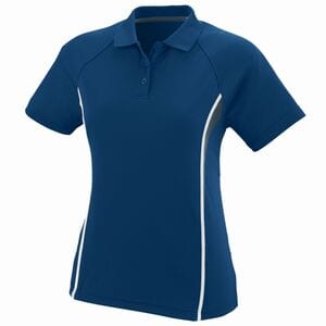 Augusta Sportswear 5024 - Ladies Rival Polo Navy/ Slate/ White