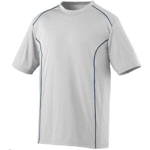 Augusta Sportswear 1091 - Youth Winning Streak Crew Blanco / Azul marino