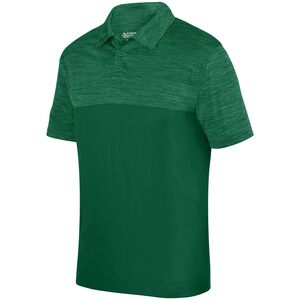 Augusta Sportswear 5412 -  Remera Polo Shadow con tonos Heather Verde oscuro