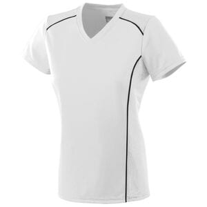 Augusta Sportswear 1092 - Ladies Winning Streak Jersey Blanco / Negro