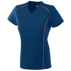 Augusta Sportswear 1092 - Ladies Winning Streak Jersey Navy/Orange