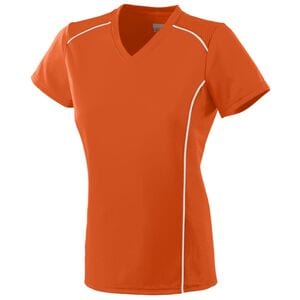 Augusta Sportswear 1092 - Ladies Winning Streak Jersey Orange/White