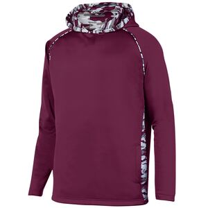 Augusta Sportswear 5539 - Buzo con capucha camuflado para jóvenes Maroon/Maroon Mod