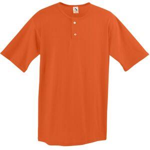 Augusta Sportswear 580 - Two Button Baseball Jersey Naranja