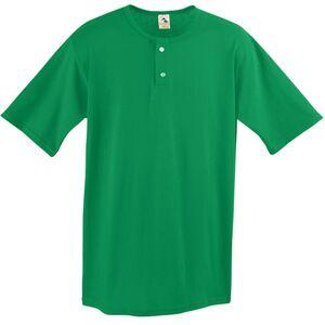 Augusta Sportswear 580 - Two Button Baseball Jersey Kelly