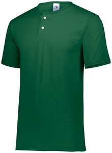 Augusta Sportswear 581 - Youth Two Button Baseball Jersey Verde oscuro