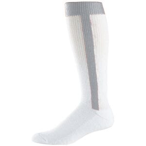 Augusta Sportswear 6011 - Youth Baseball Stirrup Socks Silver Grey
