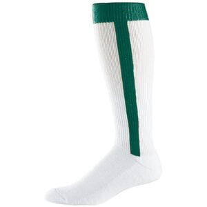Augusta Sportswear 6011 - Youth Baseball Stirrup Socks Verde oscuro