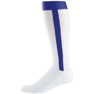 Augusta Sportswear 6011 - Youth Baseball Stirrup Socks Púrpura