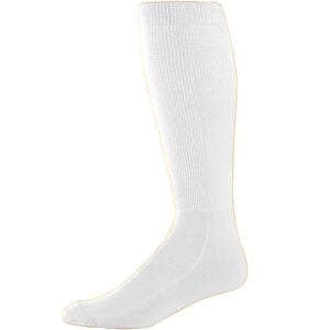 Augusta Sportswear 6085 - Adult Wicking Athletic Socks Blanco