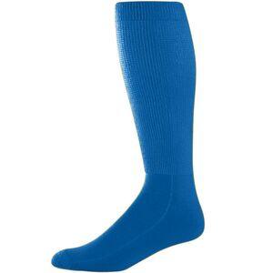 Augusta Sportswear 6085 - Adult Wicking Athletic Socks Real Azul