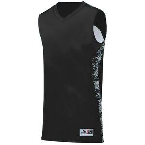 Augusta Sportswear 1161 - Hook Shot Reversible Jersey Black/Black Digi