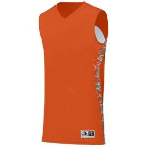 Augusta Sportswear 1161 - Hook Shot Reversible Jersey Orange/Orange Digi