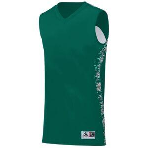 Augusta Sportswear 1161 - Hook Shot Reversible Jersey Dark Green/Dark Green Digi