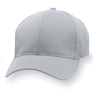 Augusta Sportswear 6233 - Youth Sport Flex Athletic Mesh Cap Silver Grey