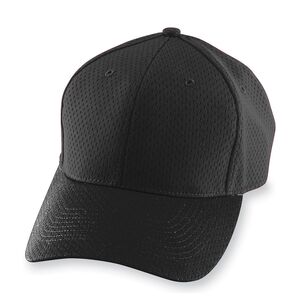 Augusta Sportswear 6236 - Athletic Mesh Cap Youth Negro