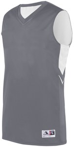 Augusta Sportswear 1167 - Youth Alley Oop Reversible Jersey Graphite/White