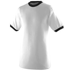 Augusta Sportswear 710 - Remera ajuste Campana Blanco / Negro