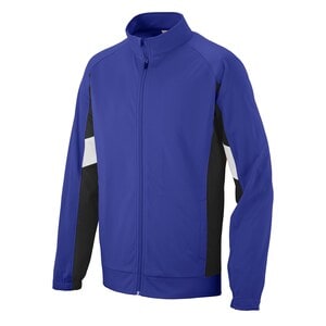 Augusta Sportswear 7722 - Campera Tour De Force Purple/Black/White