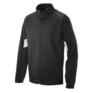 Augusta Sportswear 7723 - Youth Tour De Force Jacket Black/Black/White