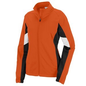 Augusta Sportswear 7724 - Campera Tour de Force de mujer  Orange/Black/White