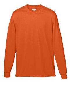 Augusta Sportswear 788 - Remera absorbente de manga larga para adultos Naranja