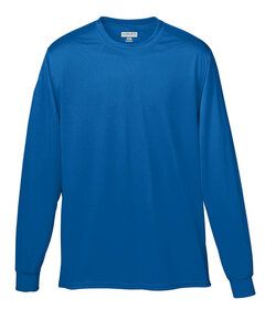 Augusta Sportswear 788 - Remera absorbente de manga larga para adultos Real Azul