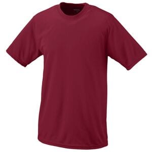 Augusta Sportswear 791 - Remera para chicos de poliéster absorbente Cardinal