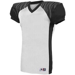 Augusta Sportswear 9575 - Zone Play Jersey White/Black/Graphite Print
