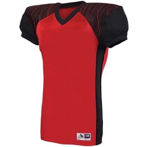 Augusta Sportswear 9576 - Youth Zone Play Jersey Red/Black/Red Print