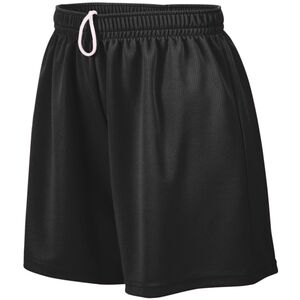 Augusta Sportswear 960 - Ladies Wicking Mesh Short Negro