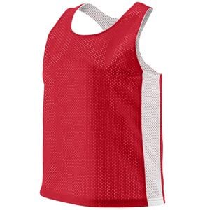 Augusta Sportswear 968 - Ladies Reversible Tricot Mesh Lacrosse Tank Red/White