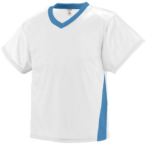 Augusta Sportswear 9725 - High Score Jersey White/ Columbia Blue