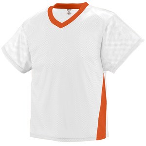 Augusta Sportswear 9726 - Youth High Score Jersey White/Orange
