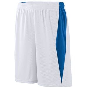 Augusta Sportswear 9736 - Youth Top Score Short White/Royal