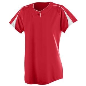 Augusta Sportswear 1225 - Ladies Diamond Jersey Red/White