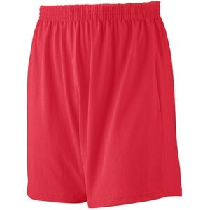 Augusta Sportswear 991 - Youth Jersey Knit Short Rojo