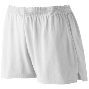 Augusta Sportswear 987 - Short Jersey de mujer Blanco