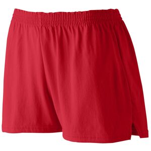 Augusta Sportswear 987 - Short Jersey de mujer Rojo