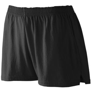 Augusta Sportswear 987 - Short Jersey de mujer Negro