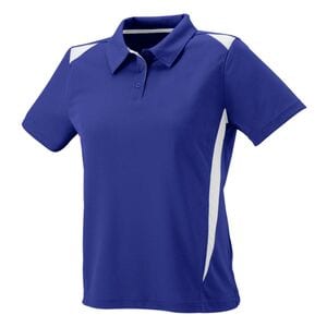 Augusta Sportswear 5013 - Ladies Premier Polo Purple/White