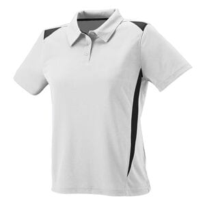 Augusta Sportswear 5013 - Ladies Premier Polo Blanco / Negro