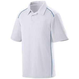 Augusta Sportswear 5091 - Remera Polo de la suerte White/Royal
