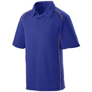 Augusta Sportswear 5091 - Remera Polo de la suerte Purple/Gold